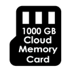 ”1000 GB Cloud Memory Card