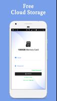 1000 GB Cloud Memory Card پوسٹر