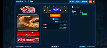 wormzilla.io スクリーンショット 1