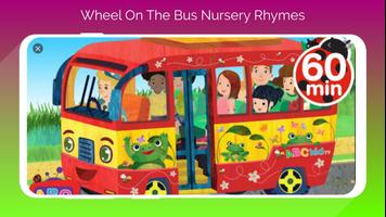 Wheel On The Bus Nursery Affiche