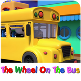 Wheel On The Bus Go To School icône