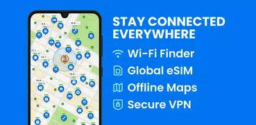 WiFi Map®: 互聯網, eSIM, VPN