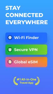 WiFi Map®: 互聯網, eSIM, VPN 海報