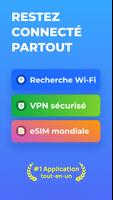 WiFi Map®: Internet, eSIM, VPN Affiche