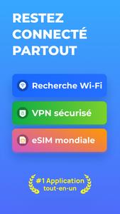 WiFi Map®: Internet, eSIM, VPN Affiche