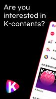 K-Stream : K video contents plakat