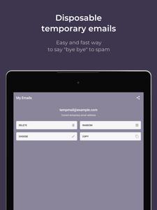 Temp Mail by temp-mail.io capture d'écran 4