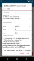 Dory - Certificate (RSA/CSR/x5 capture d'écran 3