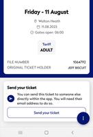 The AIGWO Tickets App スクリーンショット 3