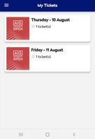 The AIGWO Tickets App スクリーンショット 1