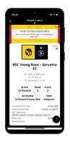 BSC YB Ticket-App captura de pantalla 3