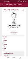 ™2021 FIFA تذاكر كأس العرب تصوير الشاشة 3