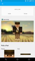 Skin Editor for Minecraft PE اسکرین شاٹ 1