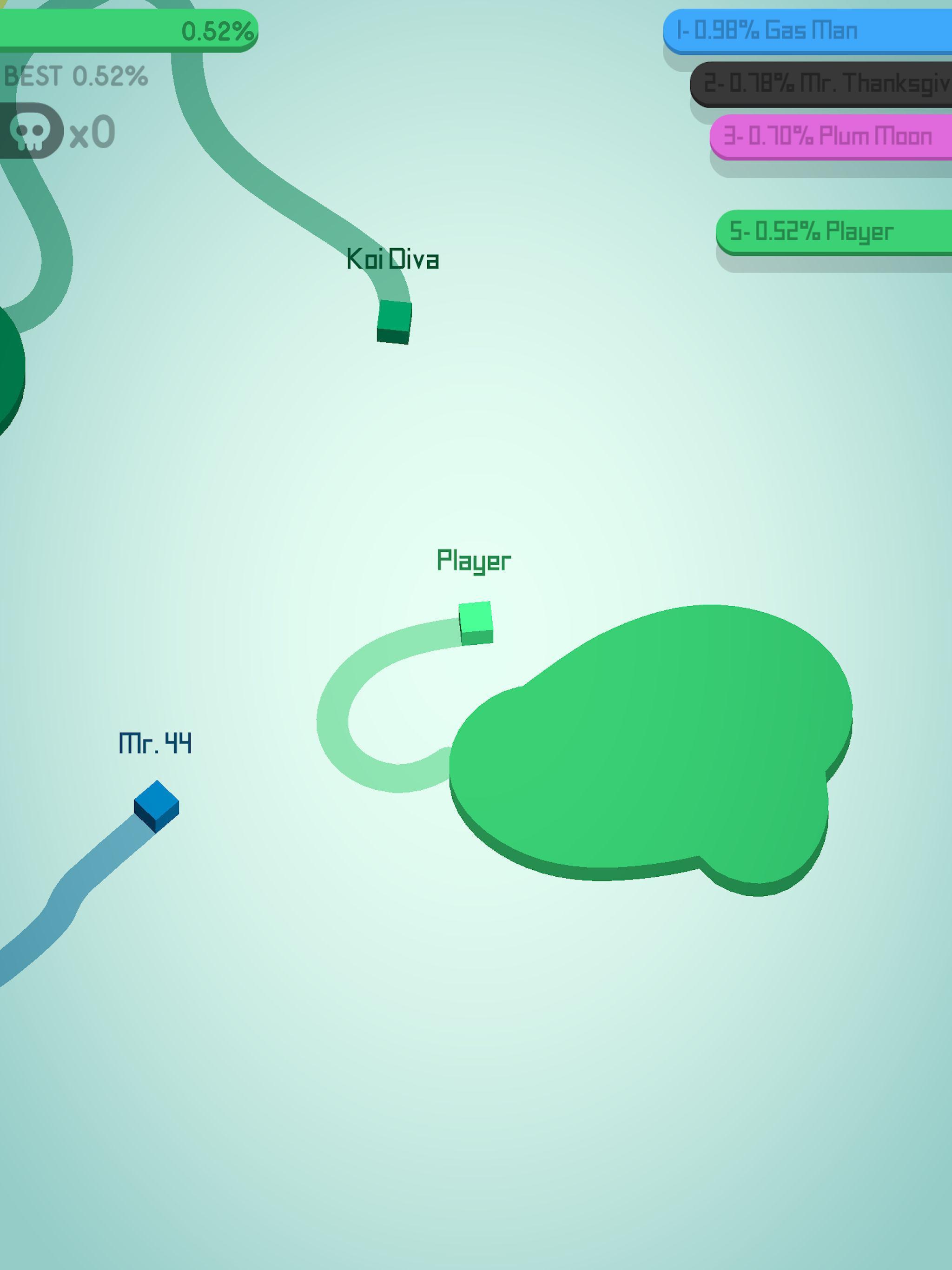 Paper.io 2 screenshot 1
