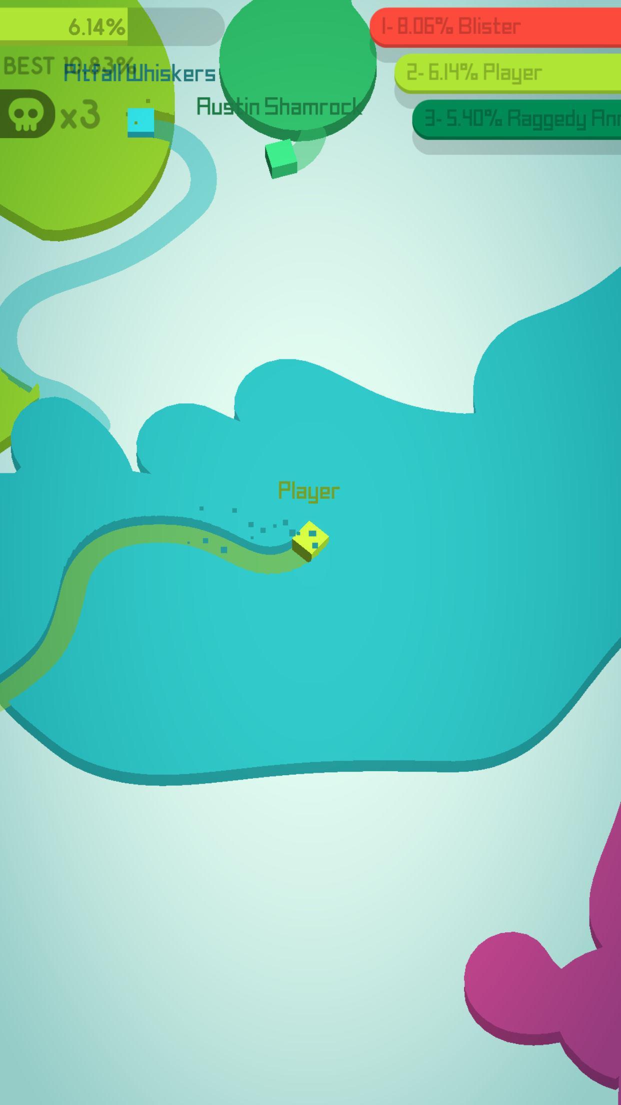 Paper.io 2 screenshot 1