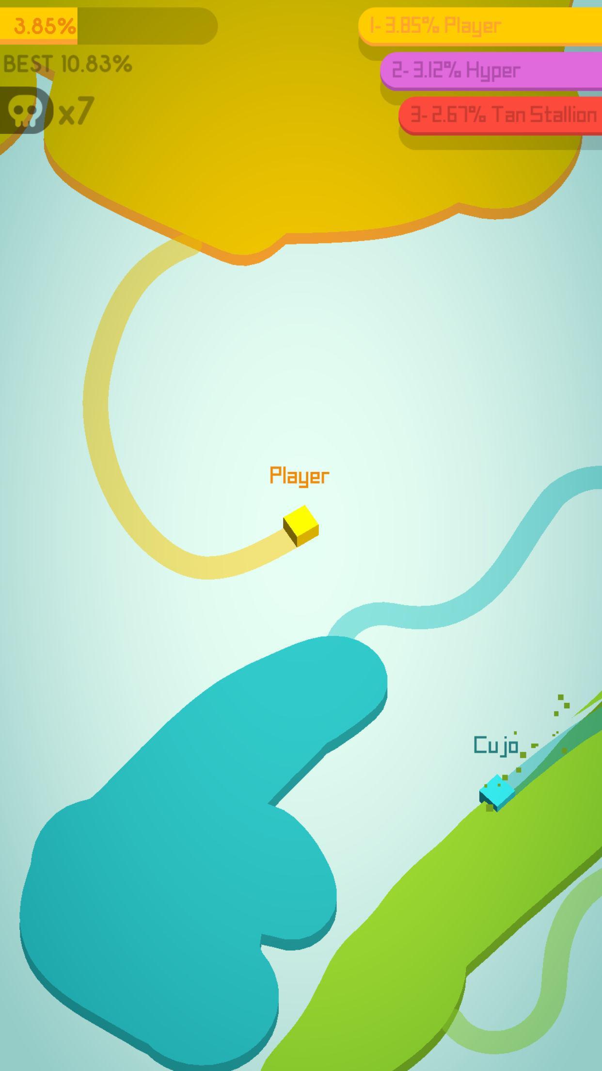 Paper.io 2 screenshot 1
