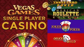 VG Single Player Casino Affiche