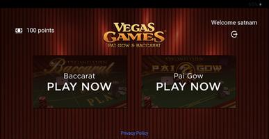 VG Baccarat and Pai Gow capture d'écran 1
