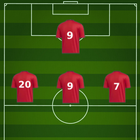 Lineup zone - Soccer Lineup ikon