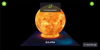 Solar System is an AR تصوير الشاشة 2