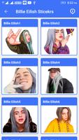 Billie Eilish Stickers For Signal Plakat