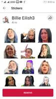 Billie Eilish Stickers For Signal Screenshot 2