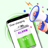 Stop over charging alert icon