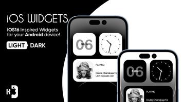 iOS 16 Widgets - Apple KWGT Plakat