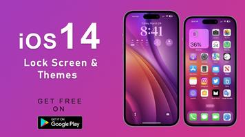 iOS 14 launcher for Android imagem de tela 1