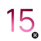 IOS 15 widgets for KWGT icône