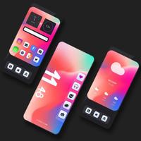 IOS klwp الملصق