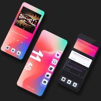 IOS klwp تصوير الشاشة 1