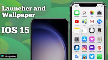 iOS 15 Pro launcher for Andrd screenshot 1