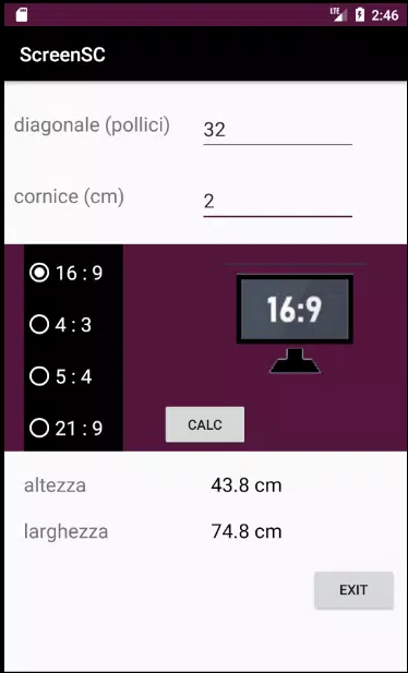 Screen Size Calculator APK for Android Download