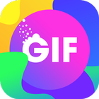 Gif maker With funny faces icône