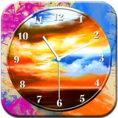 Art Clock Live Wallpaper