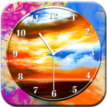 Art Clock Live Wallpaper