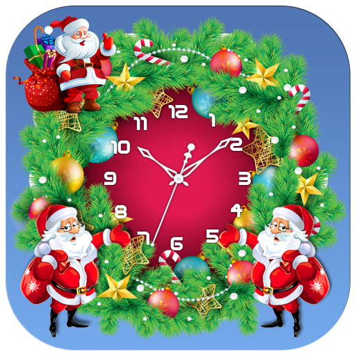 Christmas Clock LIve Wallpaper
