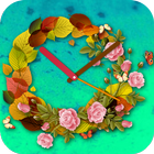 ikon Flower Clock Live Wallpaper