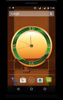 Gold Clock Live Wallpaper screenshot 2