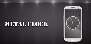 Metal Clock Live Wallpaper