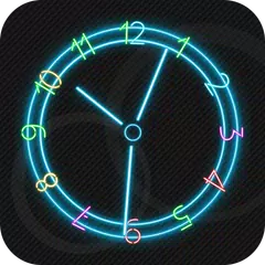 Neon Clock Live Wallpaper APK Herunterladen