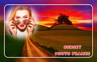 Sunset Photo Frames Affiche