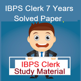 IBPS Clerk 7 Years Solved Pape Zeichen