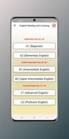 English Reading and Listening الملصق