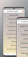 English Reading and Listening تصوير الشاشة 1