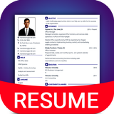 Créer CV, Lettre de motivation icône