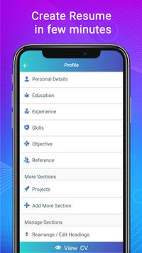 Resume Builder App, CV maker स्क्रीनशॉट 15