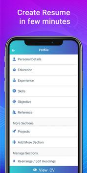 Resume Builder App Free CV maker CV templates 2020 截图 15
