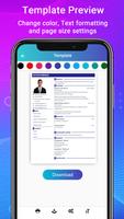 برنامه‌نما Resume Builder App, CV maker عکس از صفحه